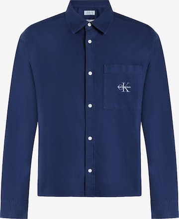 Calvin Klein JeansRegular Fit Košulja '90s' - plava boja: prednji dio