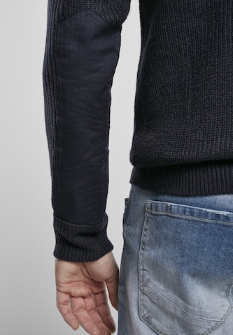 Brandit Sweater 'Military' in Blue