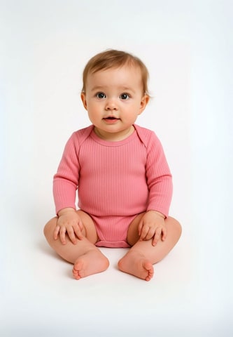 MINOTI Rompertje/body in Roze: voorkant