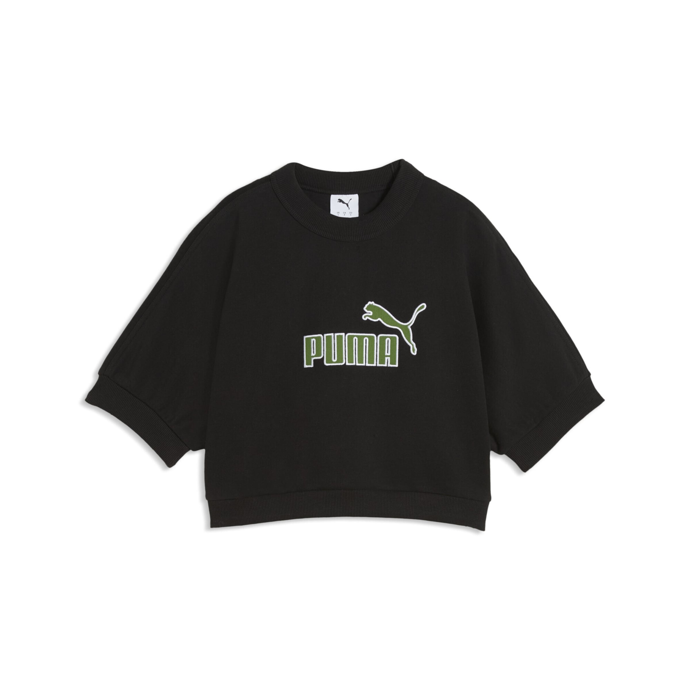 PUMA Sweatshirt in Black: front