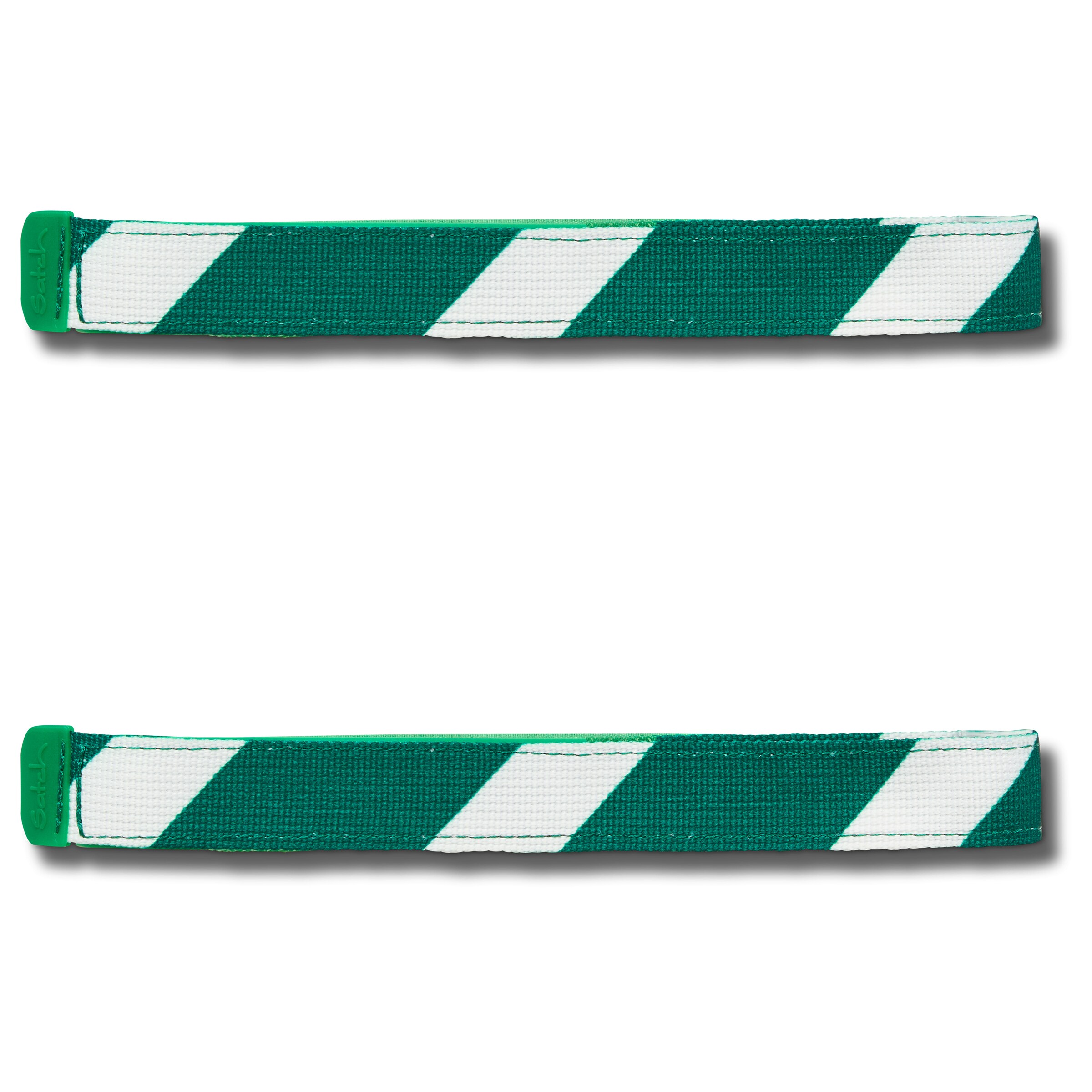 Satch Rucksackgriff 'What's up' in Grün: Vorderseite