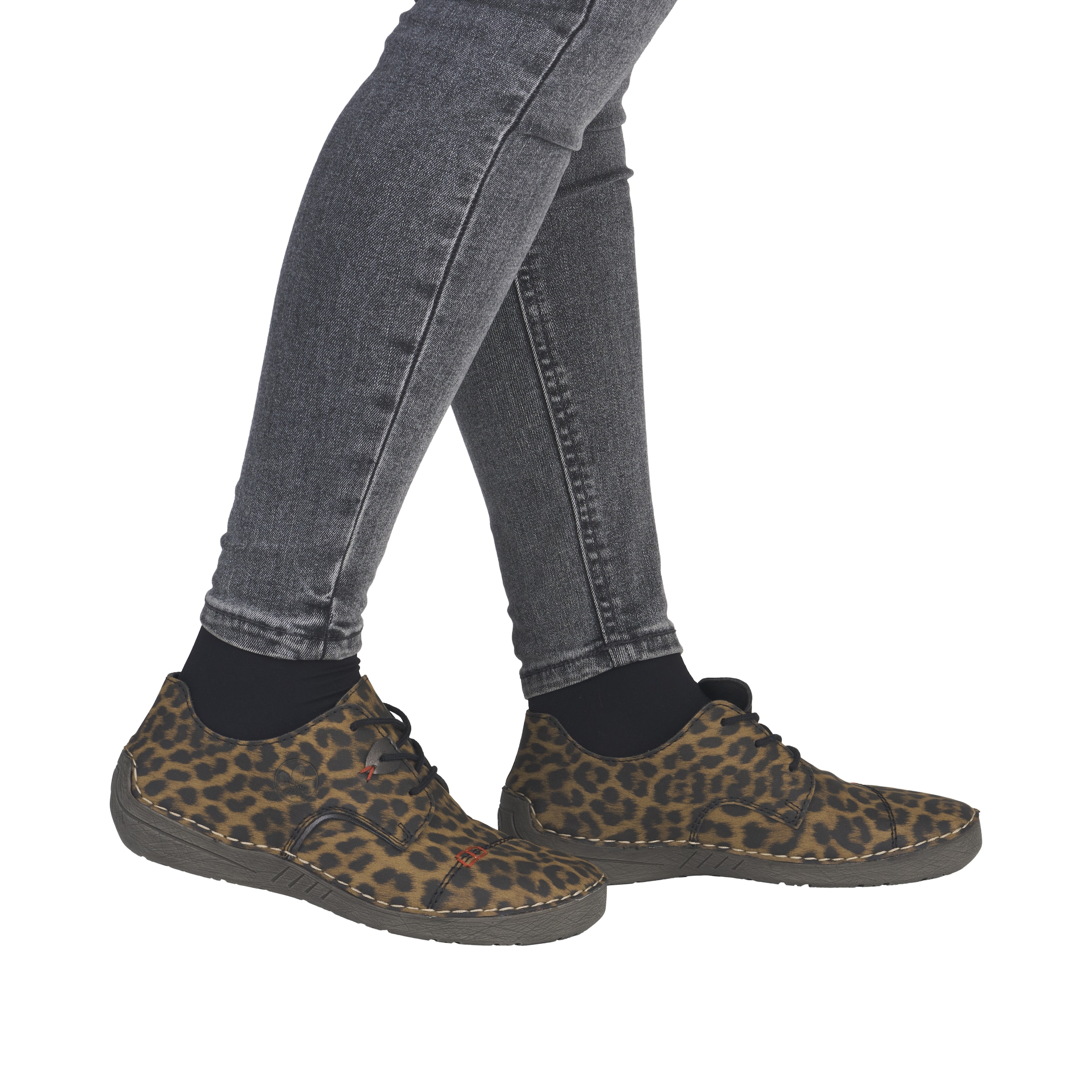 Rieker Lace-Up Shoes '52528' in Brown