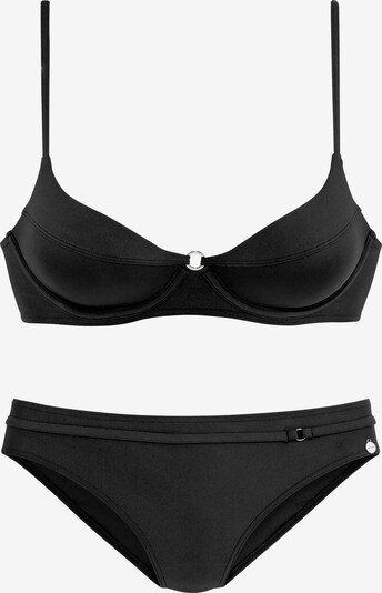 LASCANA Bikini in schwarz, Produktansicht