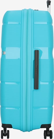 American Tourister Trolley in Blauw