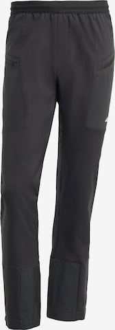 ADIDAS TERREX - Slimfit Pantalón de montaña 'Xperior' en negro: frente