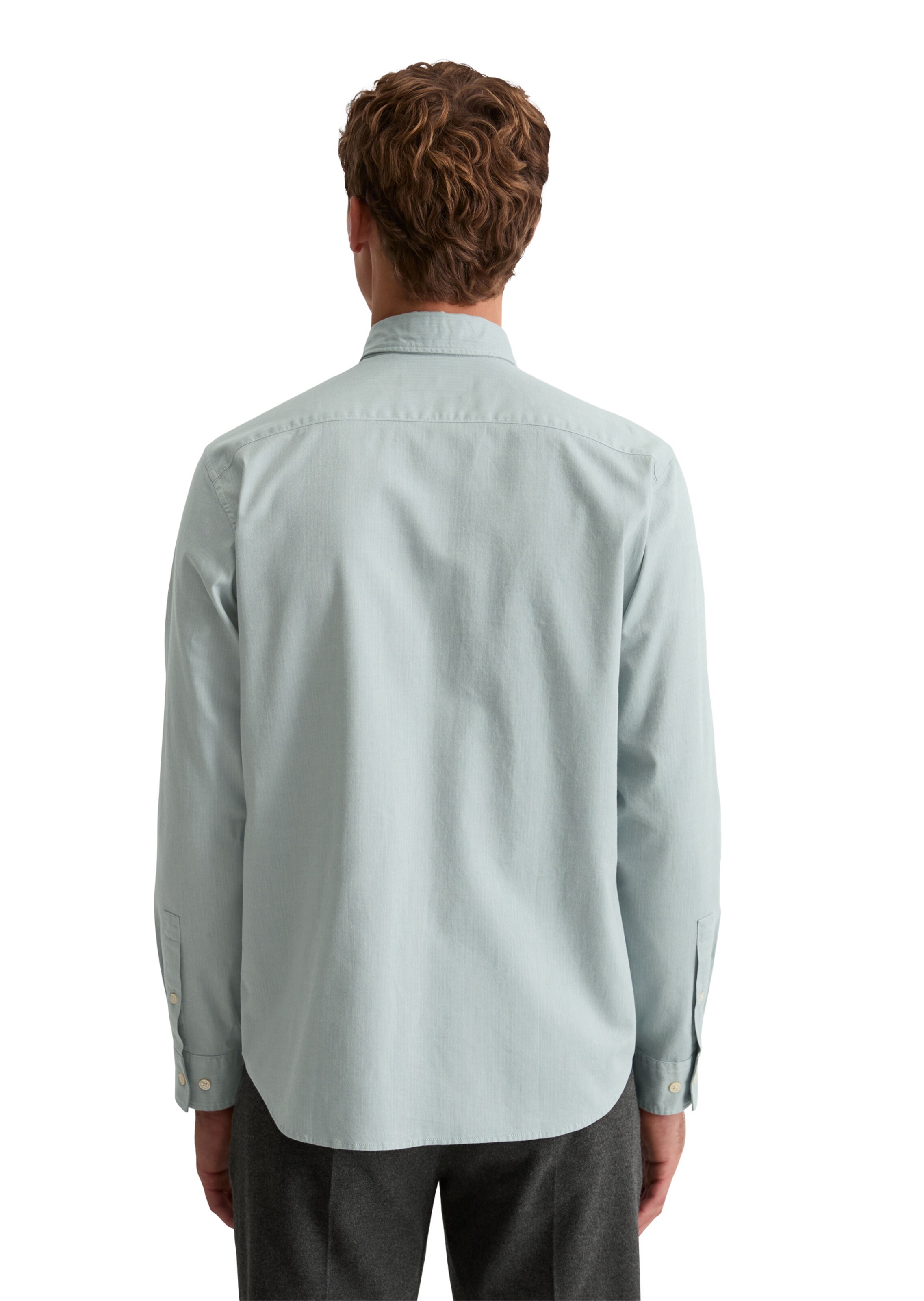 Marc O'Polo Regular fit Button Up Shirt in Blue