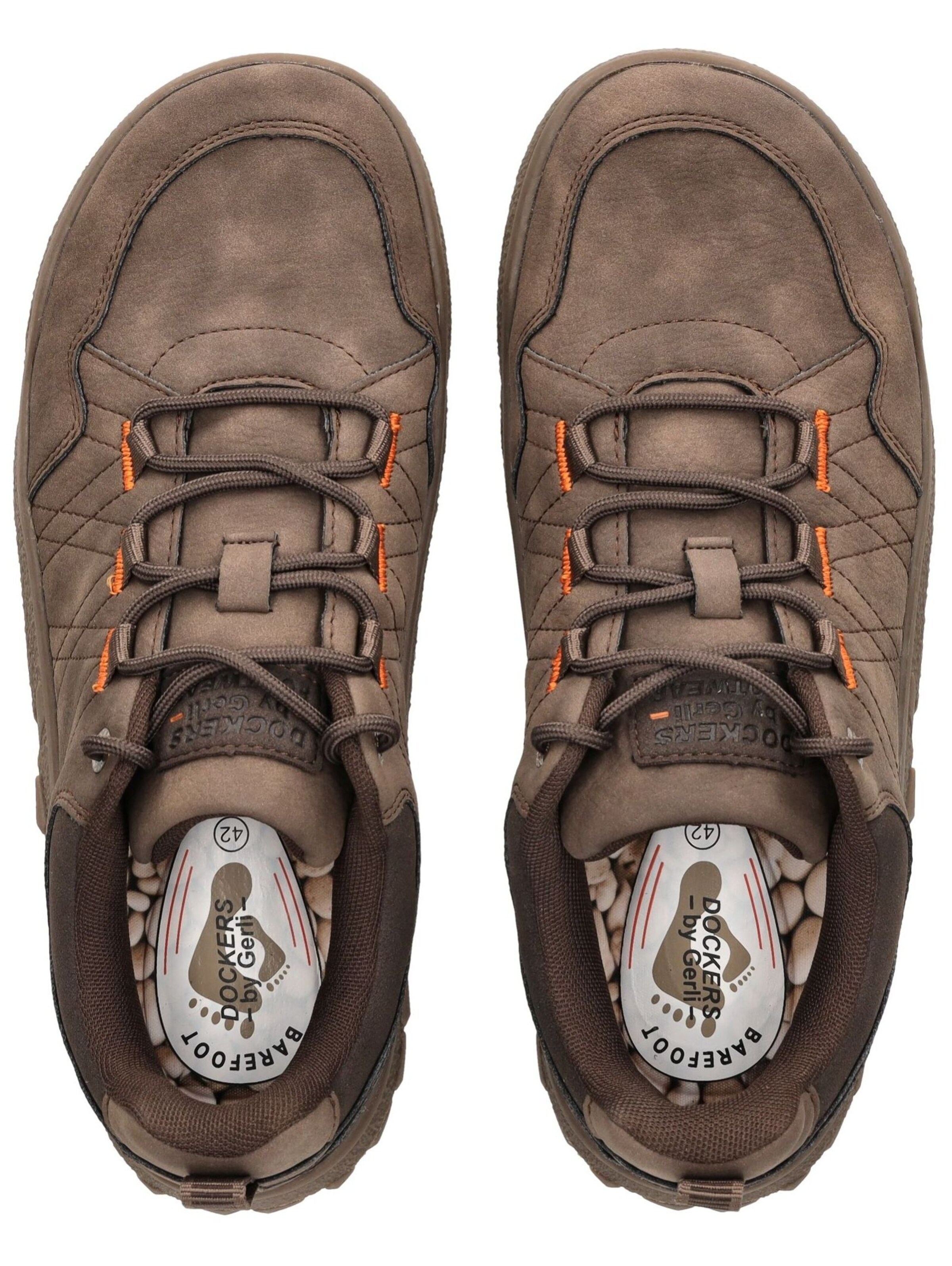 Dockers by Gerli Sportieve veterschoen in Bruin