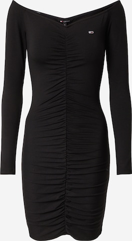 Tommy Jeans Dress in Black: front