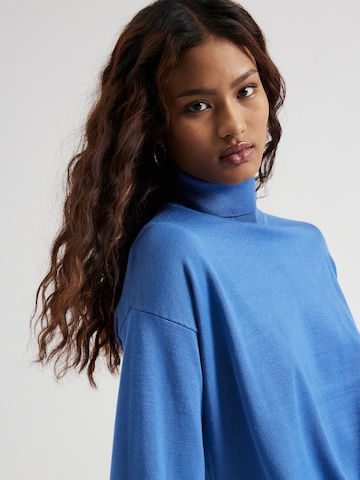 Soft Rebels Gebreide jurk 'Lea' in Blauw