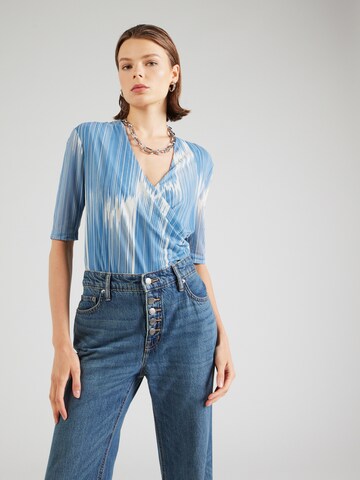 SOAKED IN LUXURY Bluse 'Aldora' in Blau