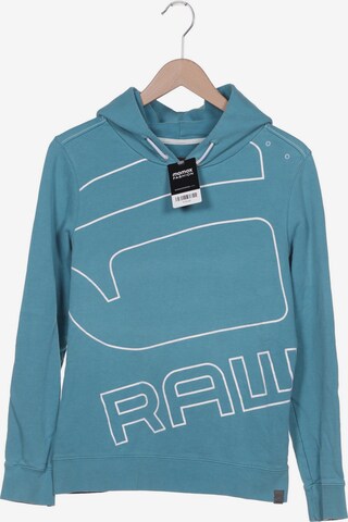 G-Star RAW Sweatshirt & Zip-Up Hoodie in L in Green: front