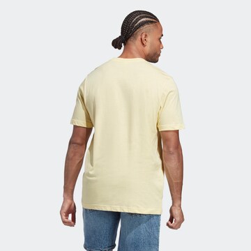 ADIDAS ORIGINALS Shirt 'Trefoil Essentials' in Gelb