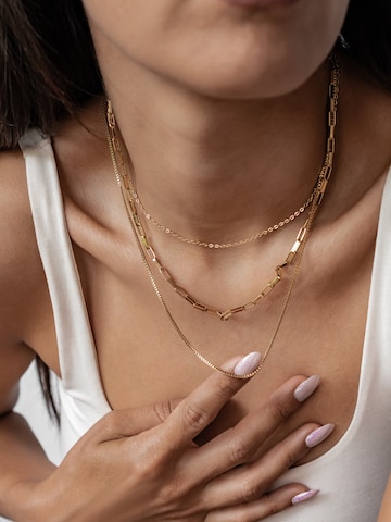 Collana 'Triple Layer' di Hey Happiness in oro