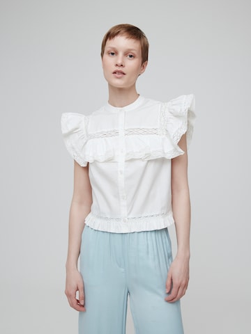 EDITED Blouse 'Jesse' in White: front