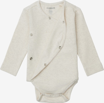 Barboteuse / body 'Nino' Noppies en beige : devant