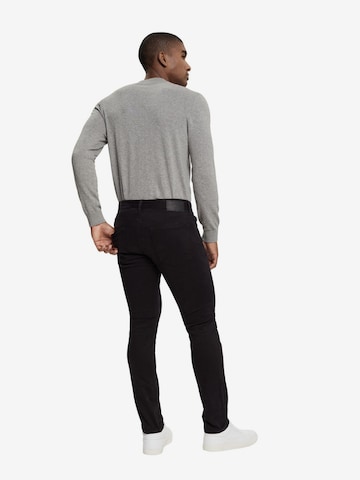 ESPRIT Slimfit Chino in Zwart