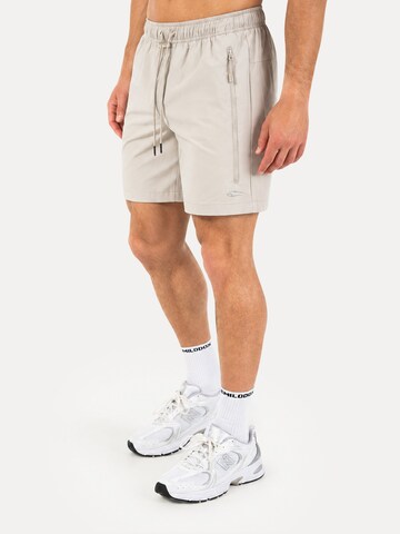 Regular Pantalon de sport ' Powerfit Riven ' Smilodox en beige