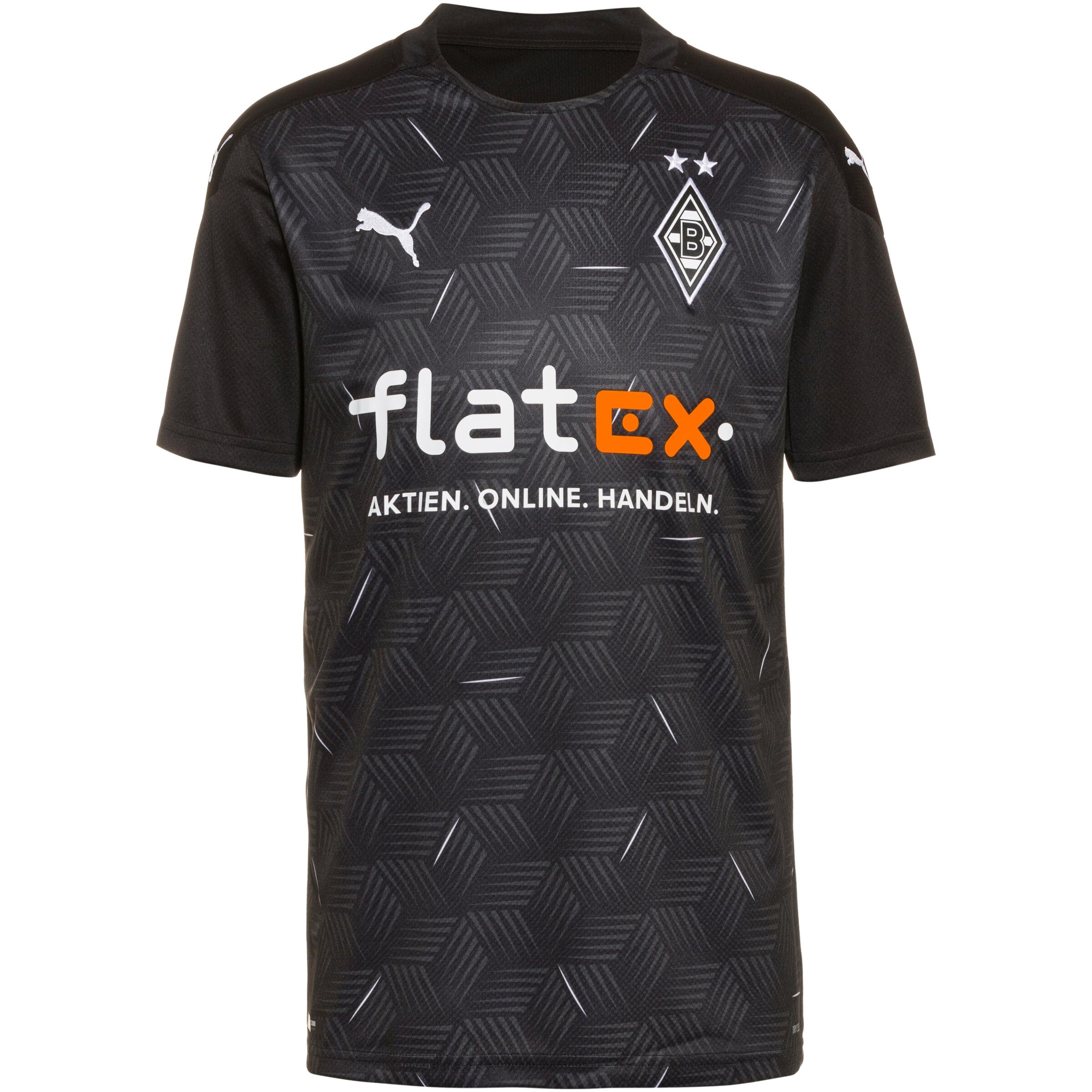 Puma Trikot Borussia Monchengladbach 21 Auswarts In Dunkelorange Schwarz Weiss About You
