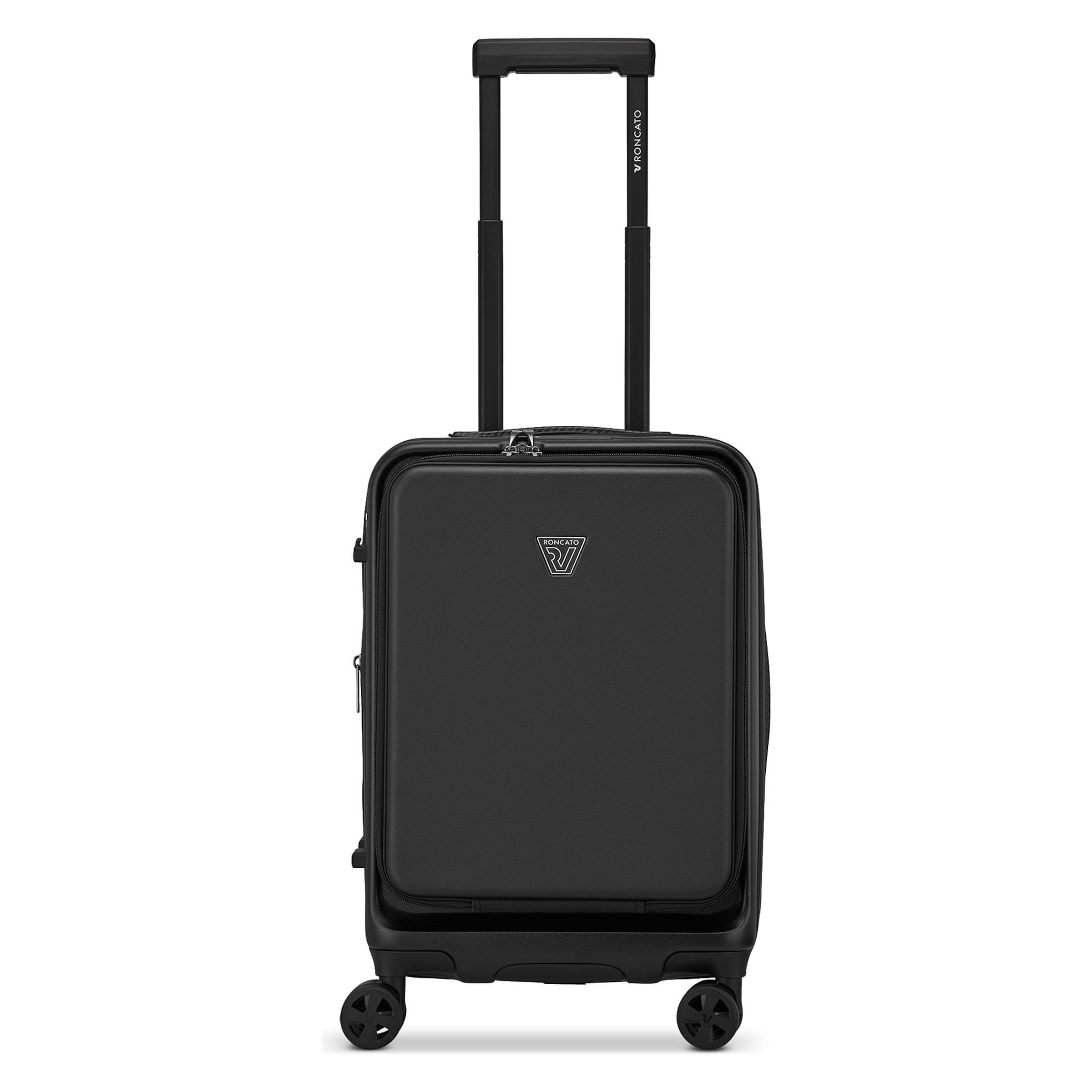 Roncato Trolley 'Florence' in Schwarz: Vorderseite