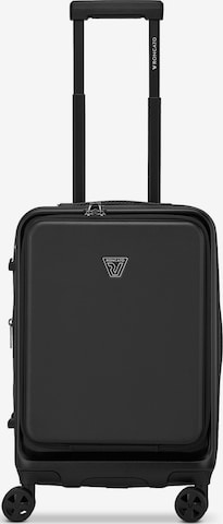 Roncato Trolley 'Florence' in Schwarz: Vorderseite