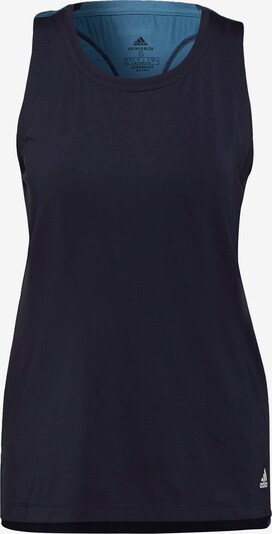 Sport top ADIDAS PERFORMANCE pe albastru noapte / azuriu, Vizualizare produs