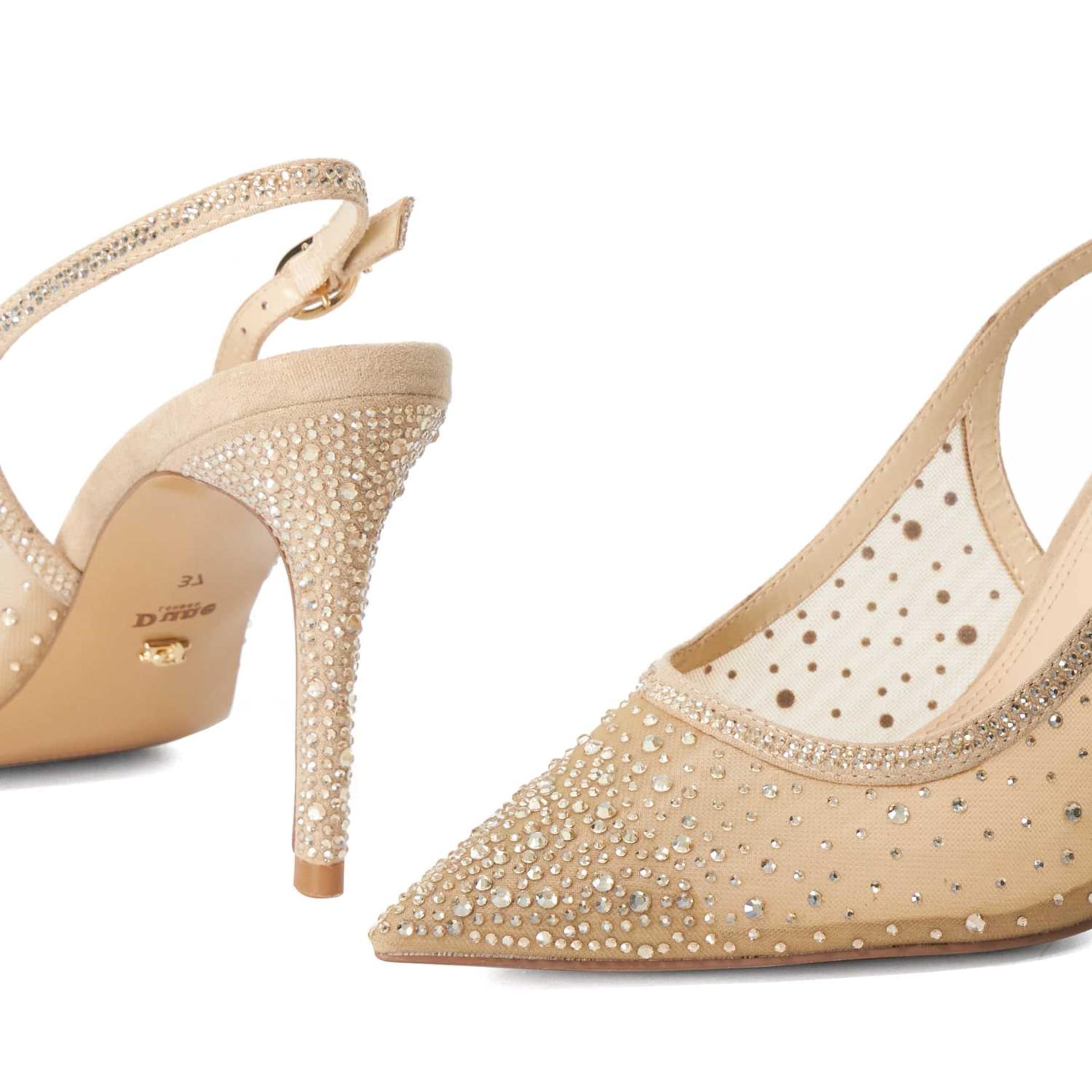 Escarpins à bride arrière Dune LONDON en beige