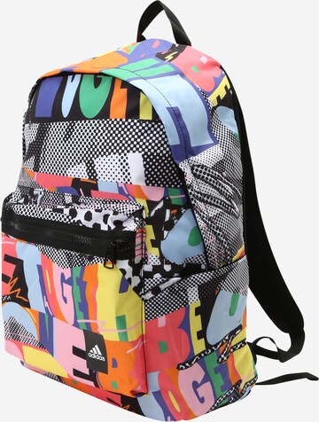 ADIDAS PERFORMANCE Sports Backpack 'Love Unites' in Mixed colors: front