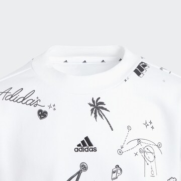 ADIDAS SPORTSWEAR Sportsweatshirt 'Brand Love' in Weiß