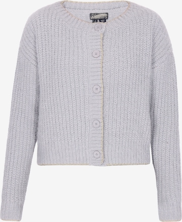 DreiMaster Vintage - Casaco de malha em cinzento: frente