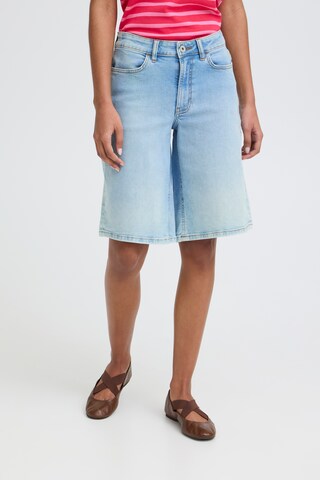 Loosefit Jean 'ICHTwiggy' ICHI en bleu : devant