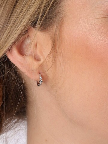 Boucles d'oreilles Lucardi en argent