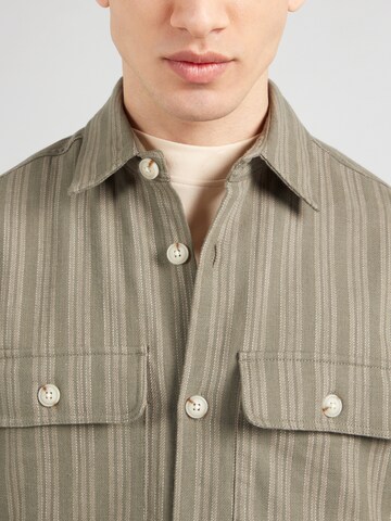 JACK & JONES Comfort fit Button Up Shirt 'JPRCCRAYMOND' in Green