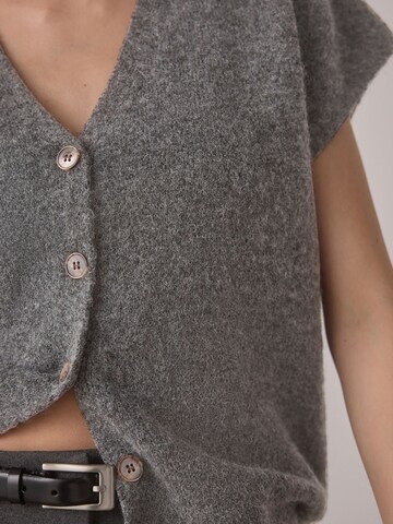 Next Knitted Vest in Grey