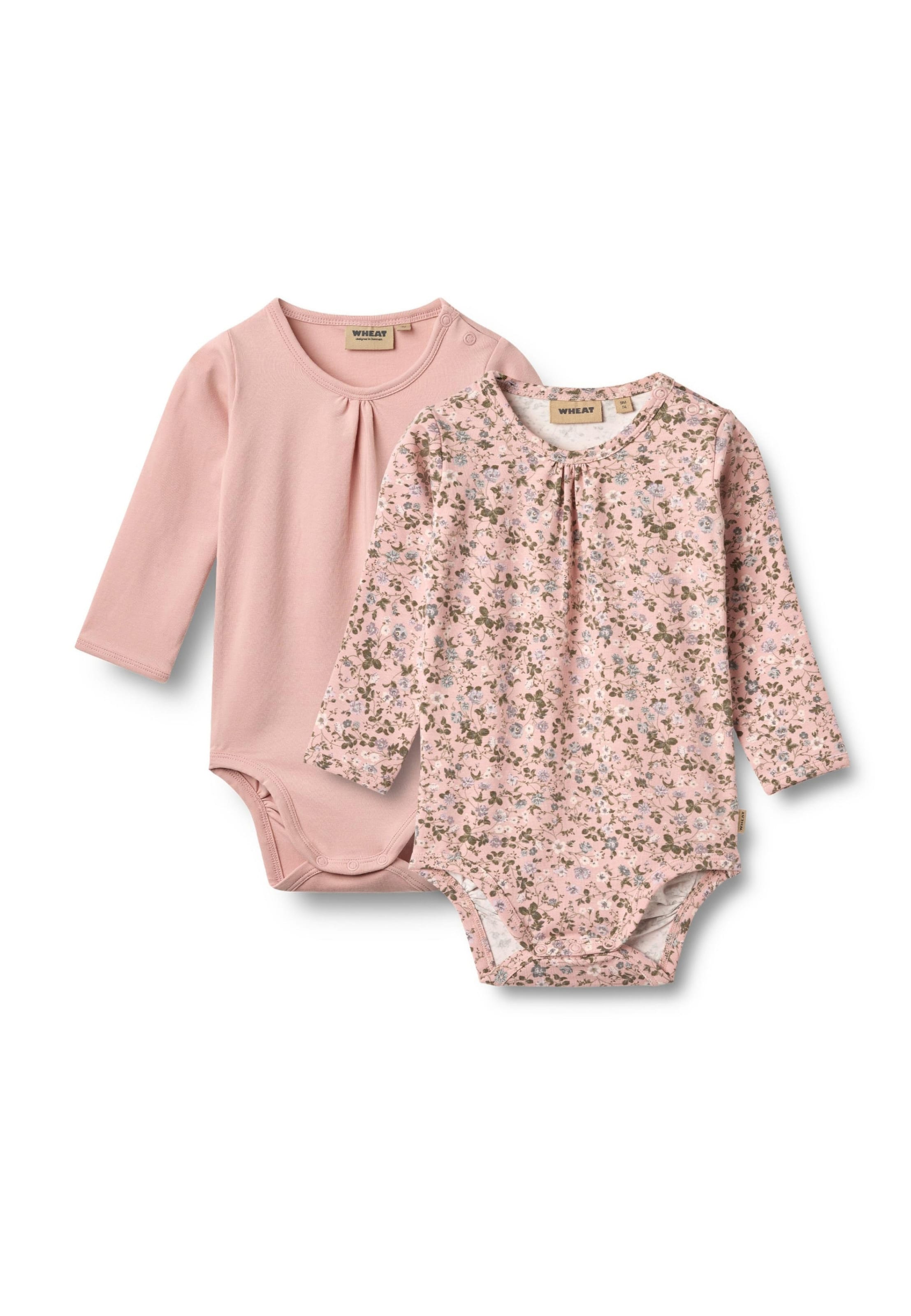WHEAT Śpiochy/body 'Liv' w kolorze różowy: przód