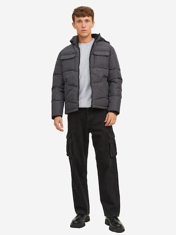 JACK & JONES Sweatshirt 'Bradley' in Grau