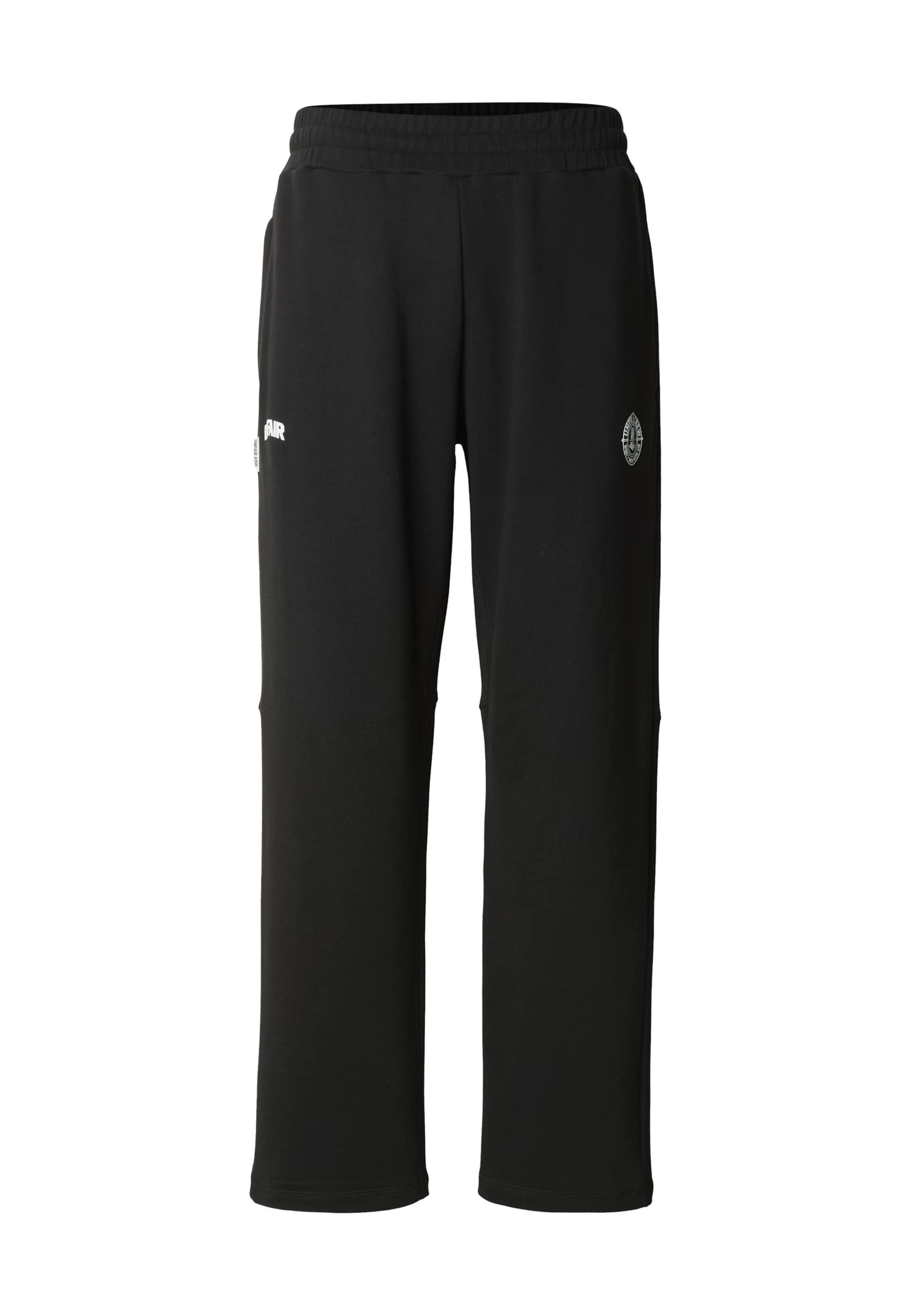 Loosefit Pantaloni di Unfair Athletics in nero: frontale
