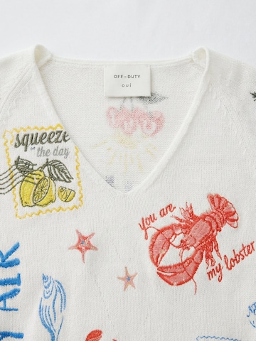 OUI Sweater in White