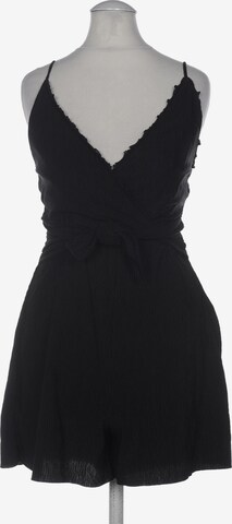 Bershka Overall oder Jumpsuit XS in Schwarz: predná strana