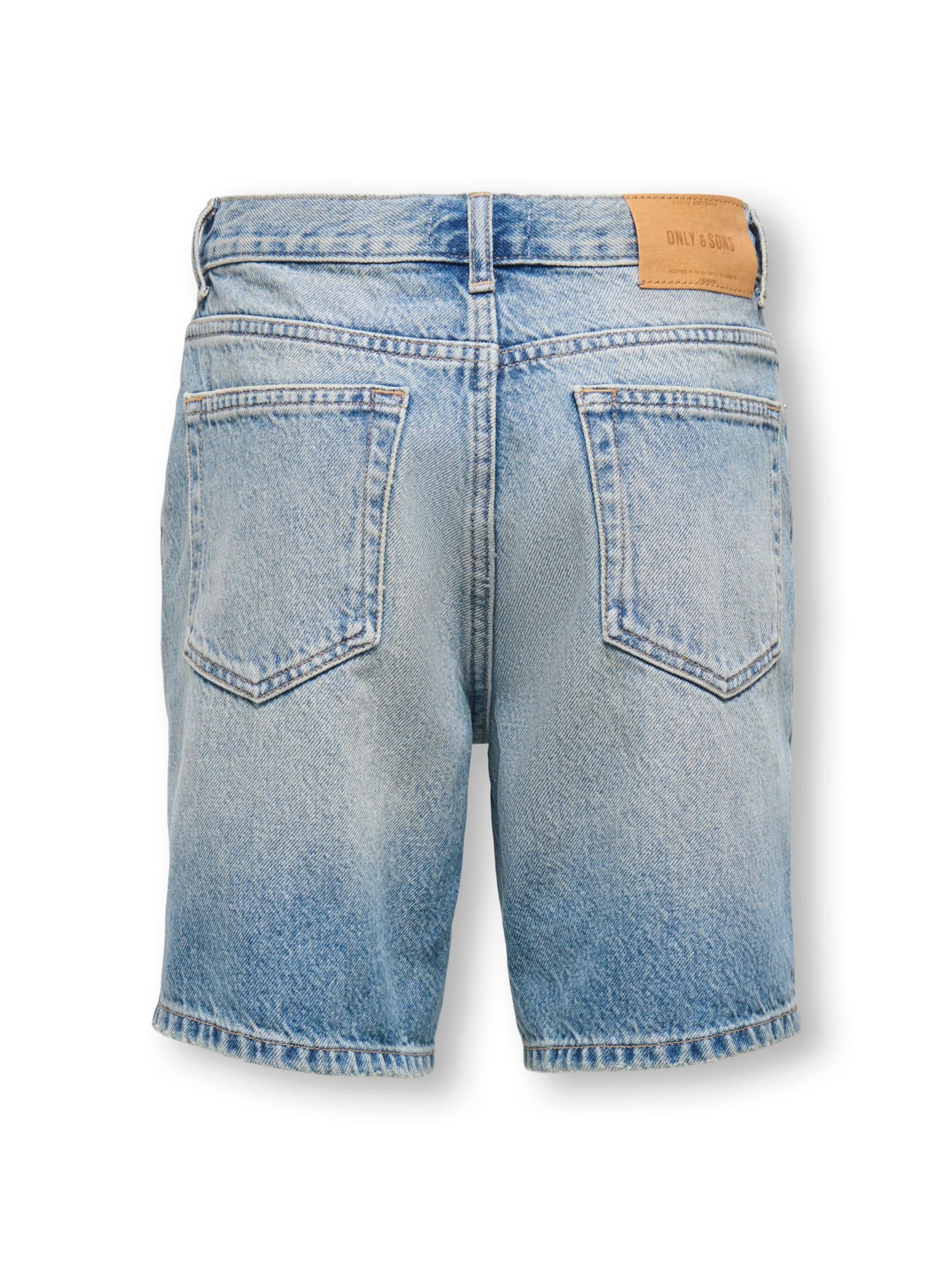 Only & Sons Junior Regular Jeans 'OSJEdge' in Blauw