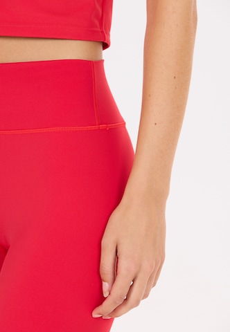 Athlecia Skinny Tights 'Blossom' in Rot