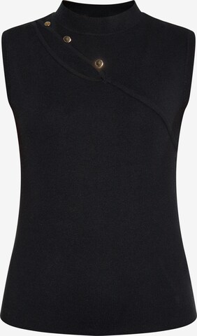 NAEMI Top in Black: front