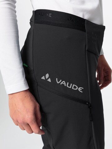 VAUDE Tapered Sports trousers 'All Year Moab' in Black