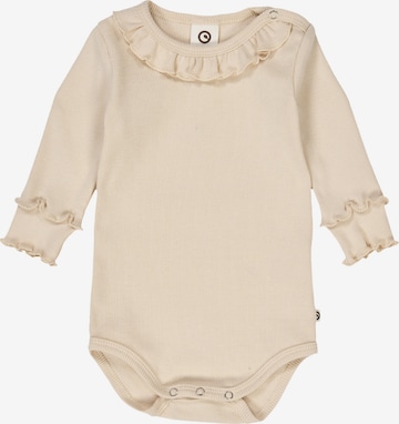 Müsli by GREEN COTTON - Macacão/Body em bege: frente