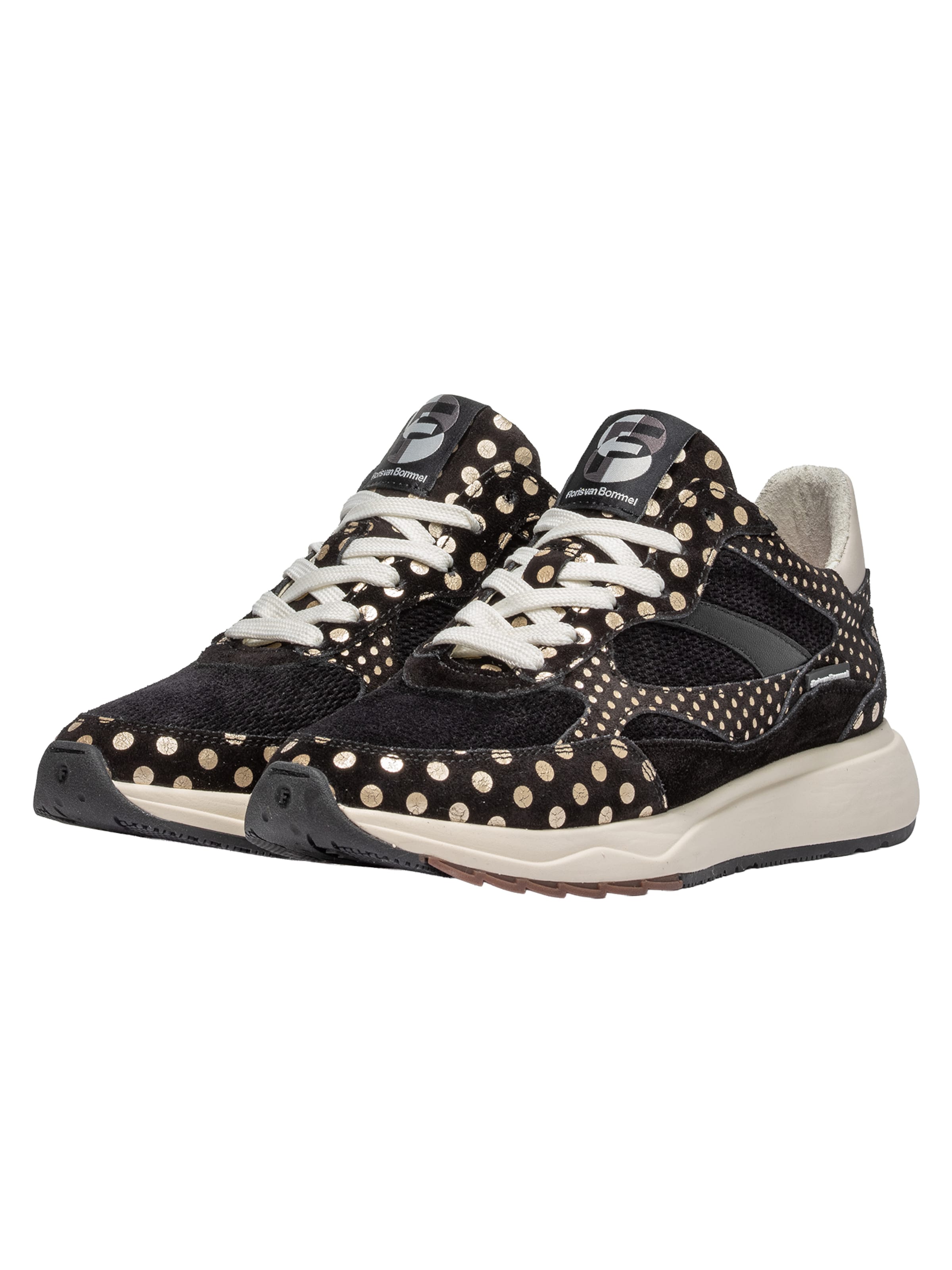 Floris van Bommel Platform trainers 'Suvi 05' in Black