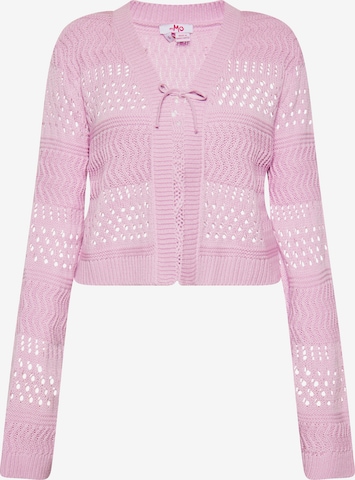 Cardigan MYMO en rose : devant