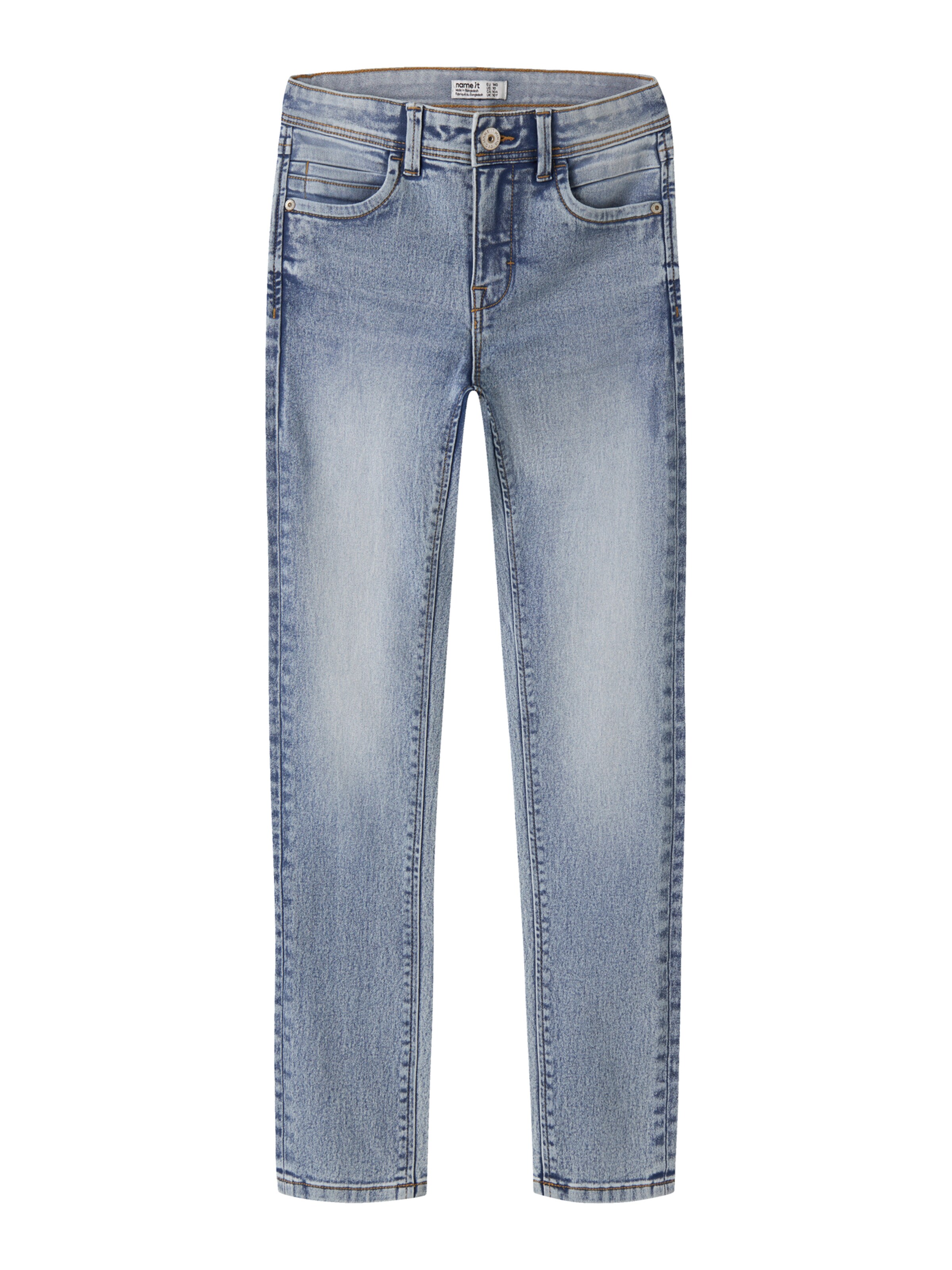 NAME IT Jeans 'NKMSILAS' in Blauw: voorkant