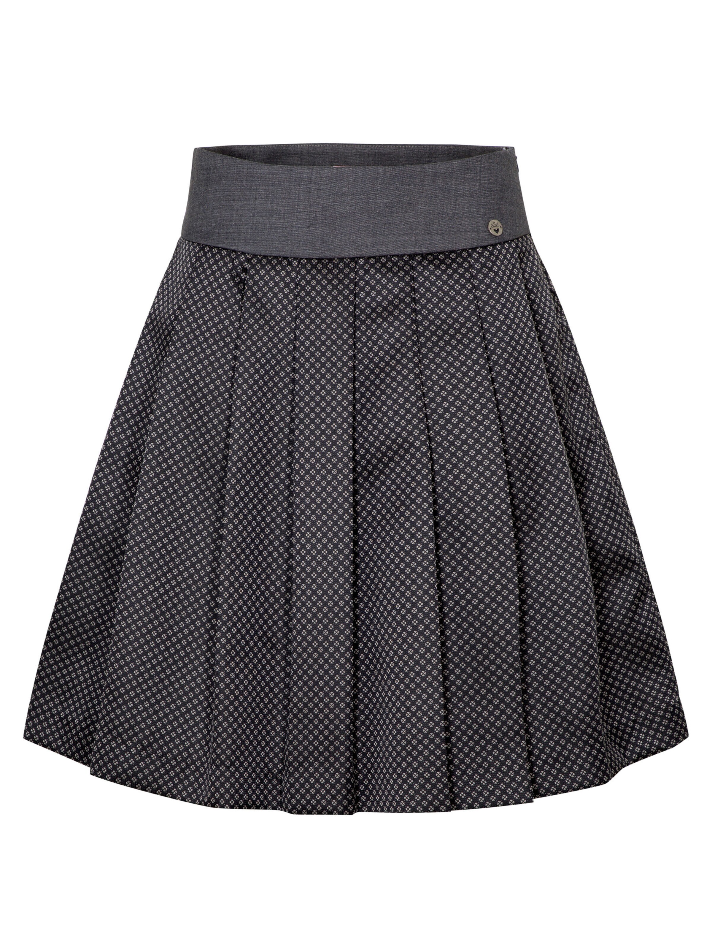 SPIETH & WENSKY Rock 'Edelrose' in grau / weiß, Produktansicht