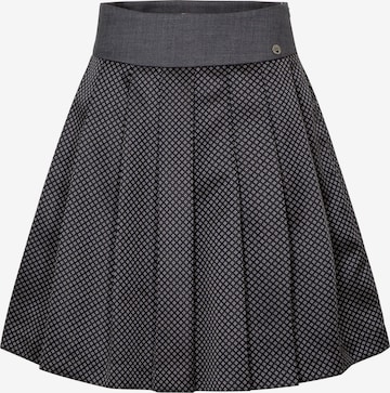 SPIETH & WENSKY Rok 'Edelrose' in Grijs: voorkant