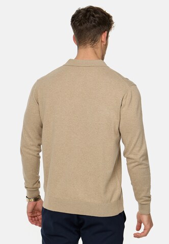 INDICODE JEANS Sweater 'Chips' in Beige