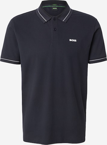 mėlyna BOSS Marškinėliai 'Member': priekis